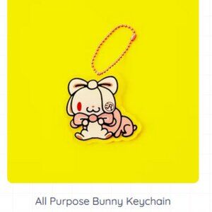 Brand New Mori Chack All pupose Bunny Gloomy Bear keychain From YumeTwins Japan